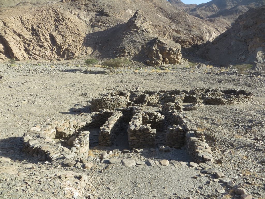 Detalle de algunas de las estructuras conservadas en Zabara (fuente: Sikait Project).