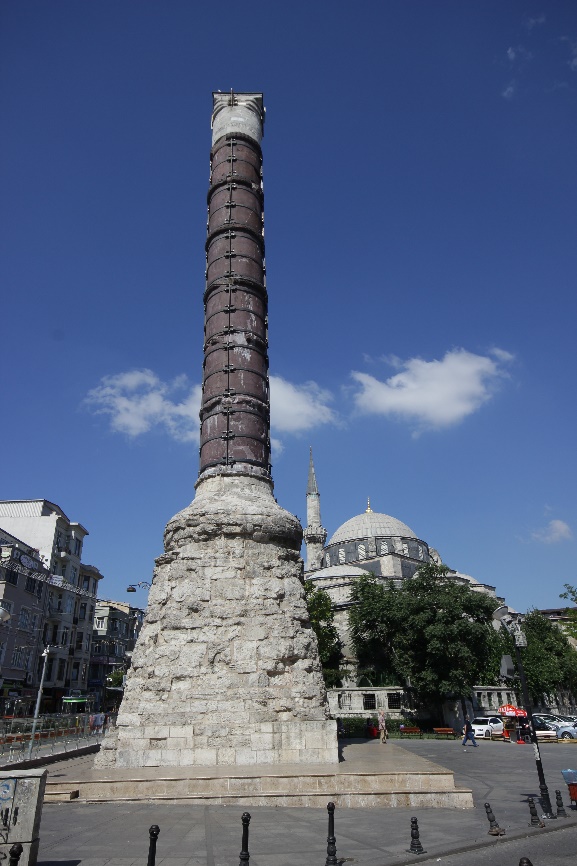 Figura 5. Columna de Constantino en Istambul (fuente: Bolweevil, 2013).